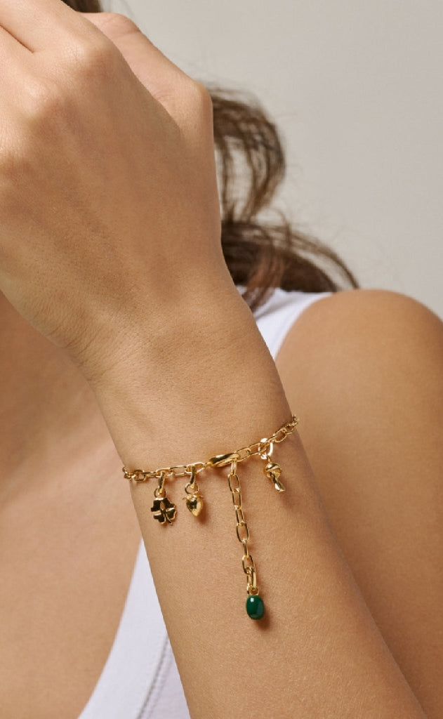 ENAMEL Copenhagen Vedhæng - Eleanor - Petrol Green