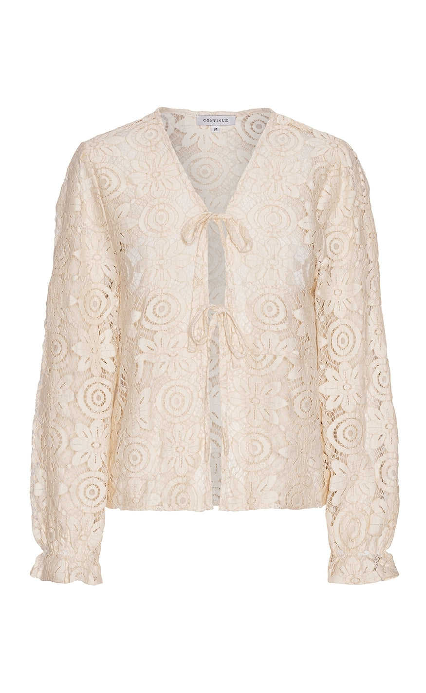 Continue Bluse - Elina - Off White