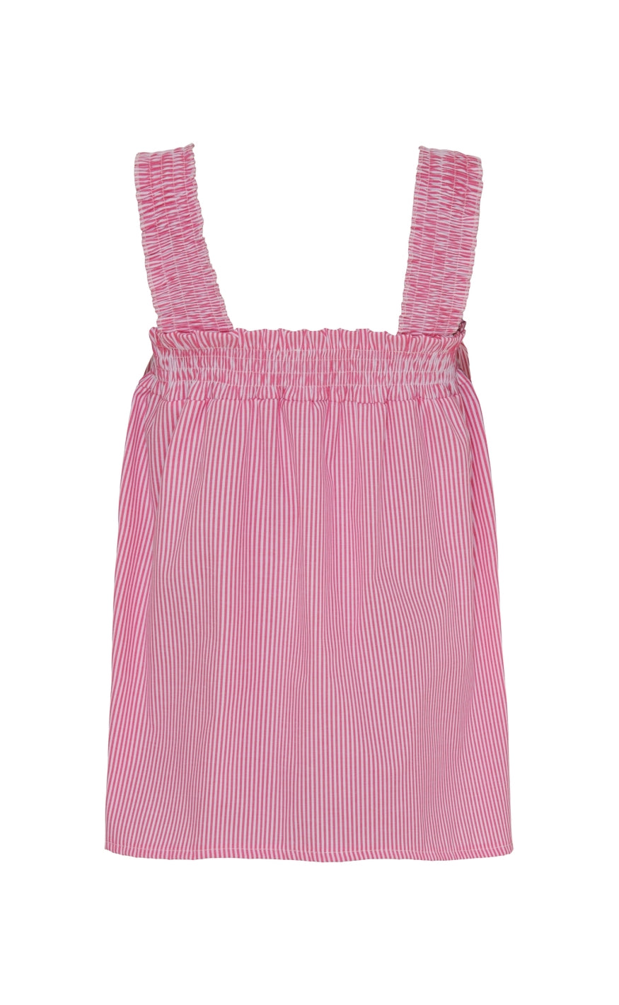 Marta Du Chateau Topp - 6210 Emmeline - Fuxia Stripe