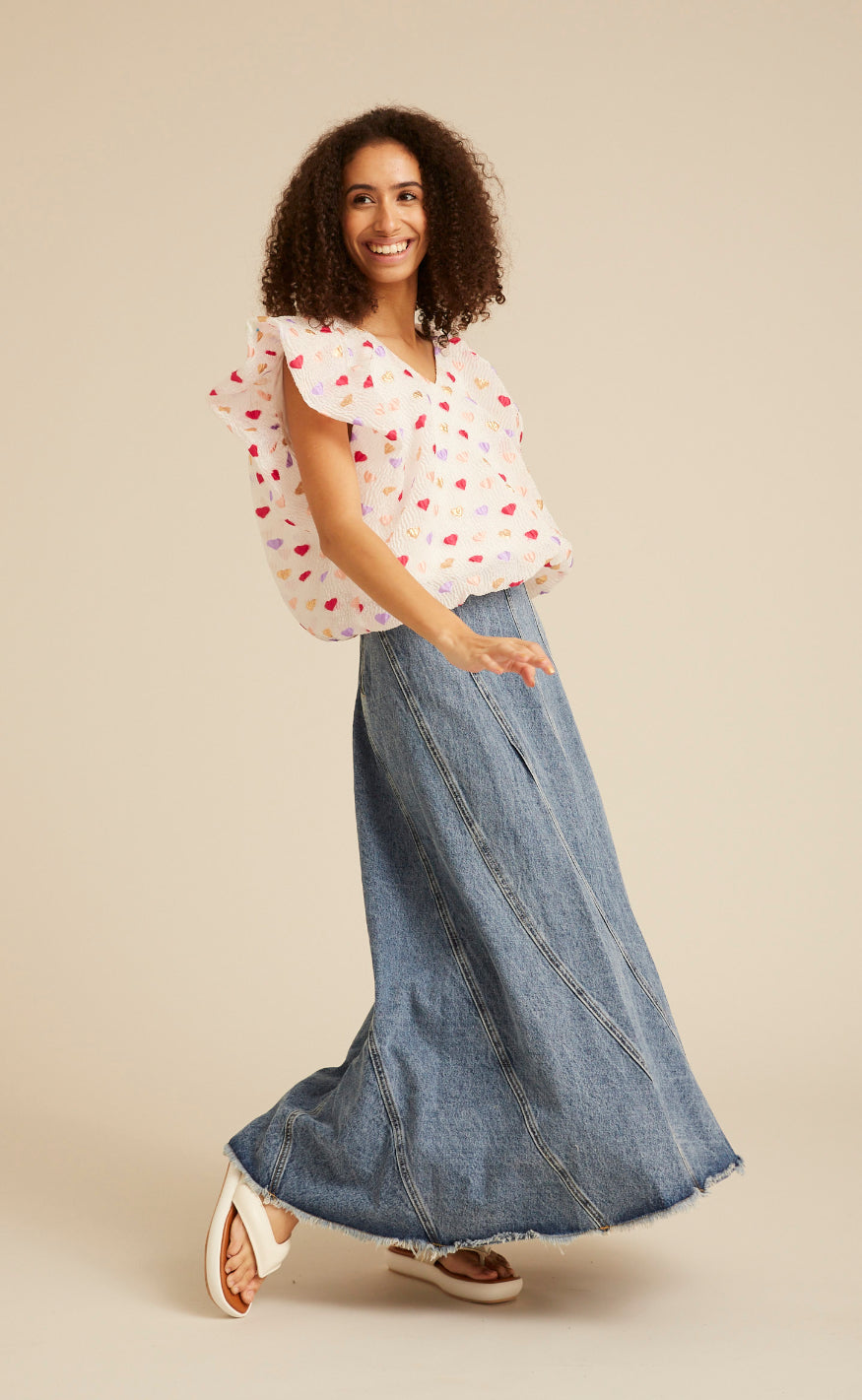 Hunkøn Skjørt - Erika - Light Denim