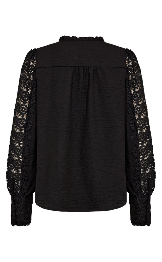 Freequent Bluse - Essa - Black
