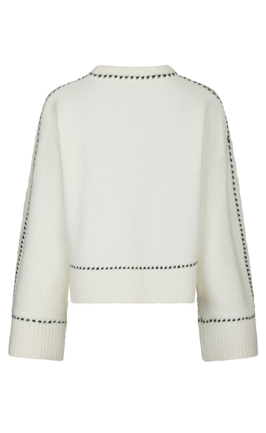 Neo Noir Bluse - Roeme - Off White