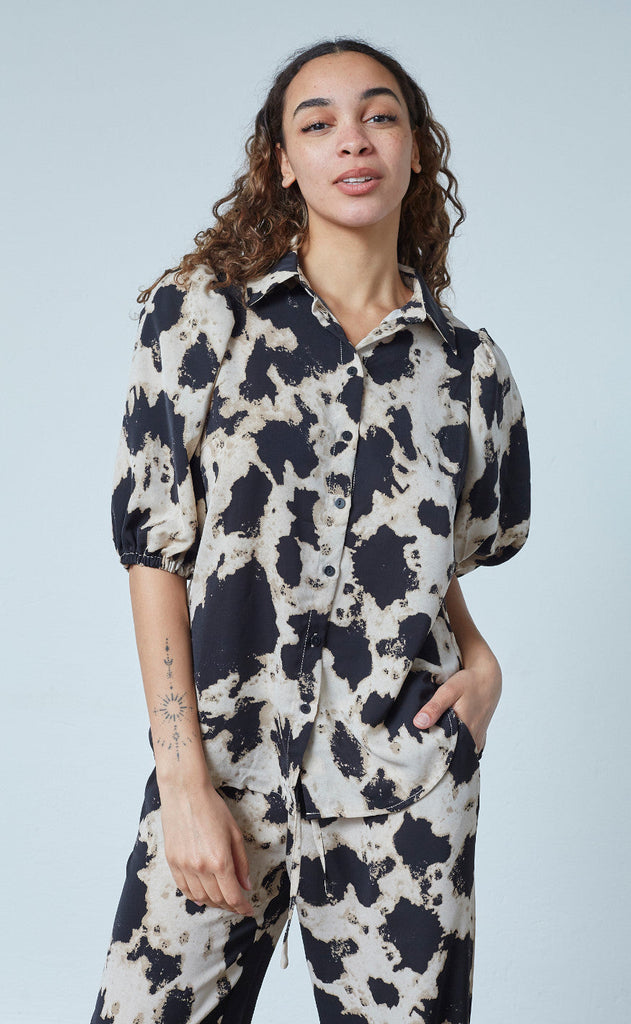 Sisters Point Skjorte- Ella - Black/Sand