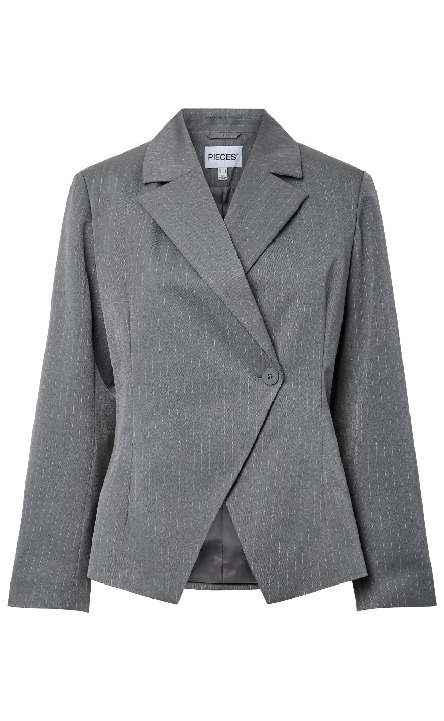 Pieces Blazer - Falka - Grey Pinstripe