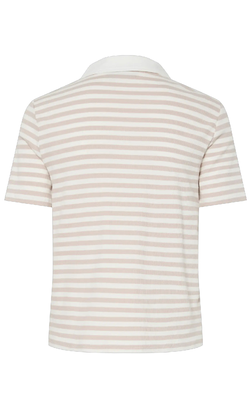Pieces Topp - Donna - Silver Gray/Cloud Dancer