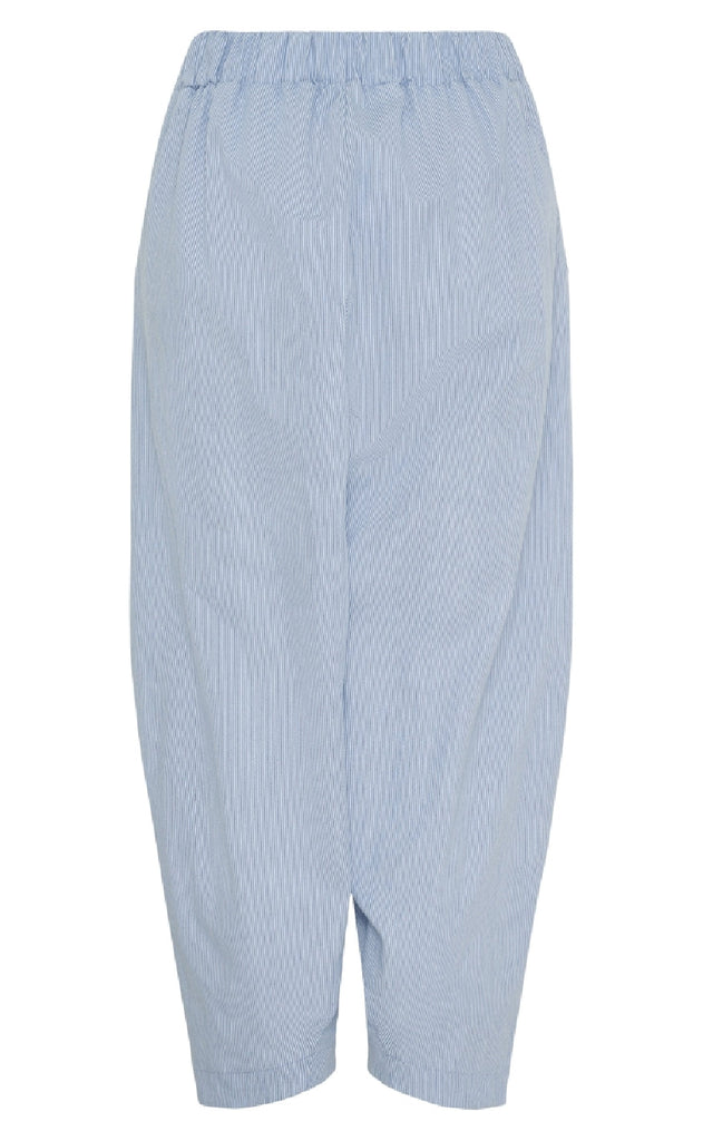 Marta Du Chateau Bukser - Fausta - Light Blue Stripe
