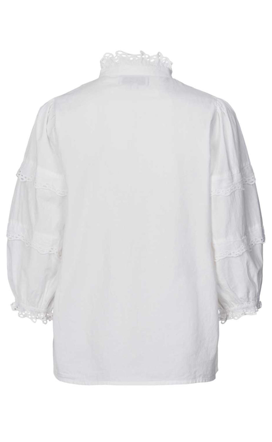 Lollys Laundry Skjorte - Faye - White