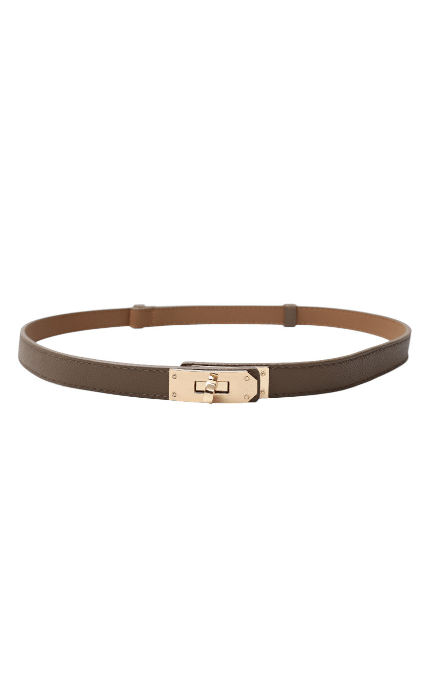 Black Colour Belte - Sharon - Taupe