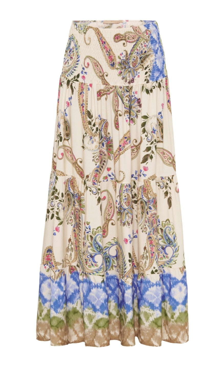 Marta Du Chateau Skjørt - 5201 - Kaki Multi