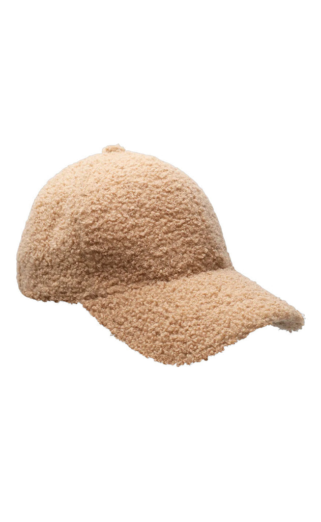 Black Colour Cap - Milan - Camel