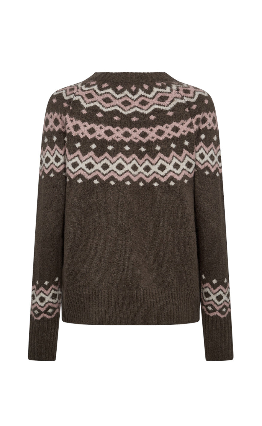 Freequent Pullover  - Merla - Morel W. Pale Mauve