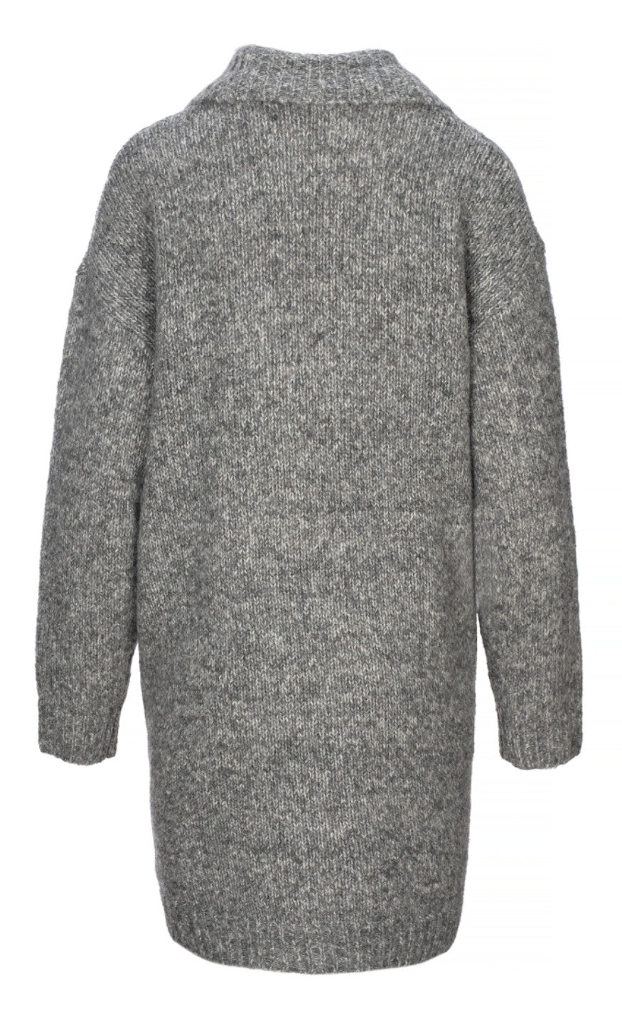 Luxzuz Genser - Kerensa - Dark Grey Melange