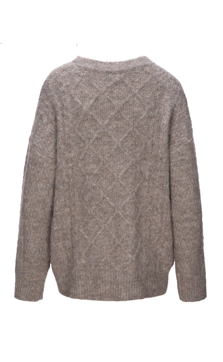 Luxzuz Genser - Karitha - Pine Bark