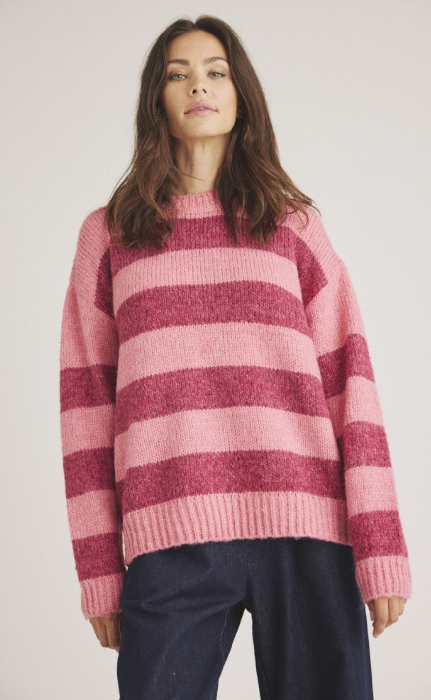 Luxzuz Genser - Kerstin - Hot Pink