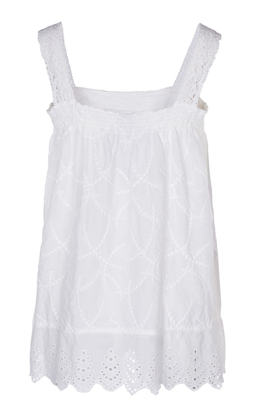 One Two Luxzuz Topp - Emely - Cream
