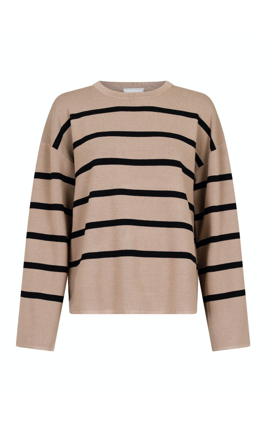 Neo Noir Genser  - Shana Stripe - Khaki