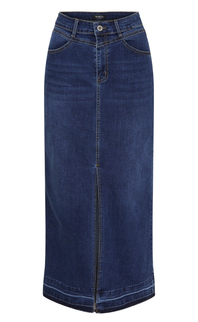 Marta Du Chateau Skjørt - MDC109 Mia - Denim