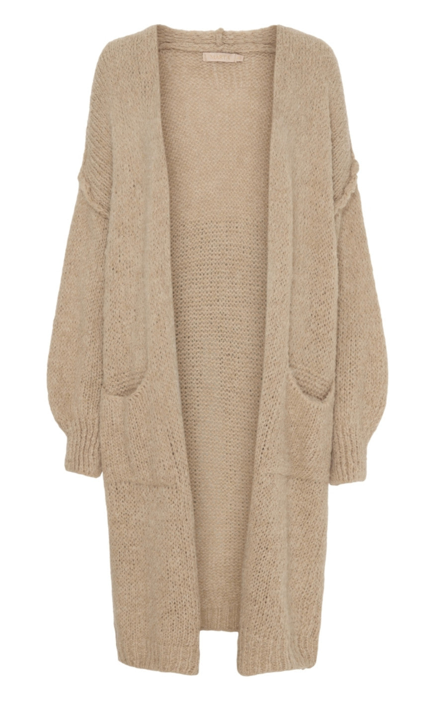 Marta Du Chateau Cardigan - 513 Vega - Light Camel