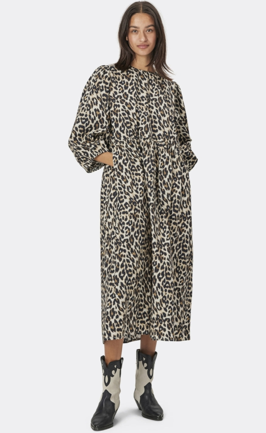 Lollys Laundry Kjole - Marion - Leopard Print