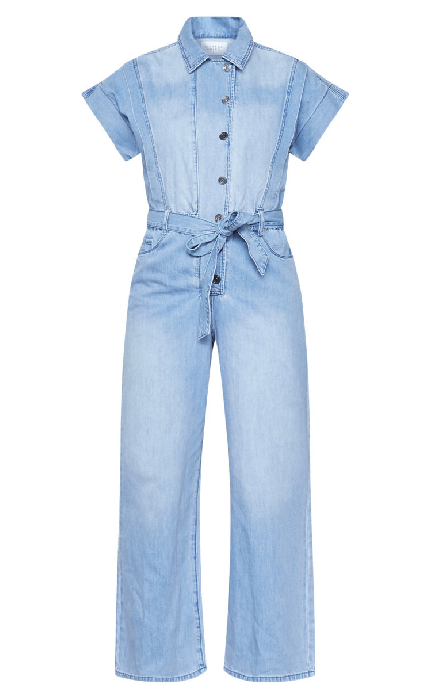 Sisters Point Jumpsuit - Feba-JU -L. Blue Wash