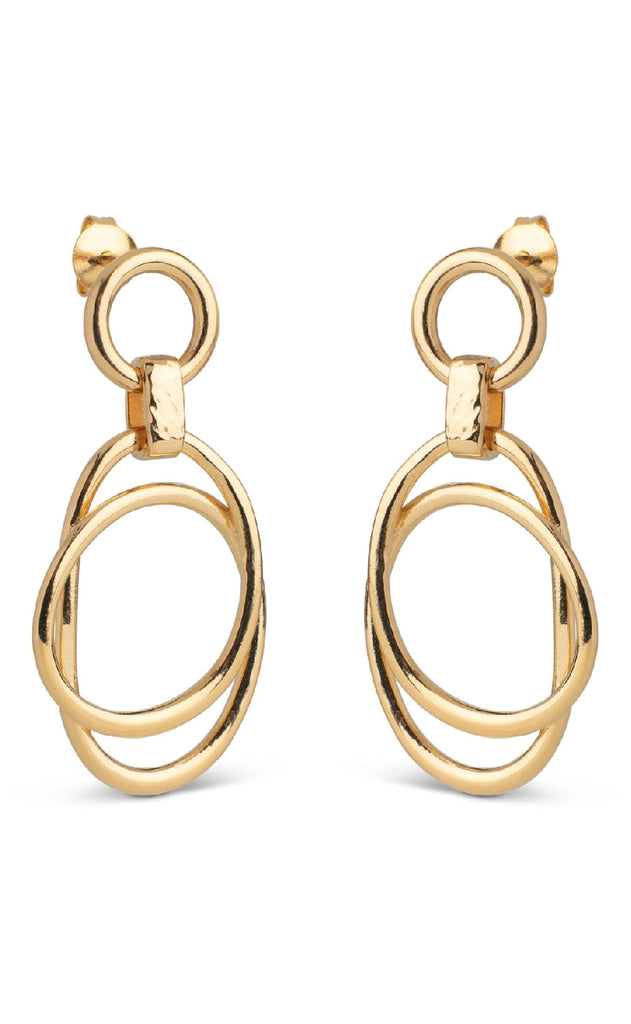 ENAMEL Copenhagen Øreringer - Carina - Gold Colour