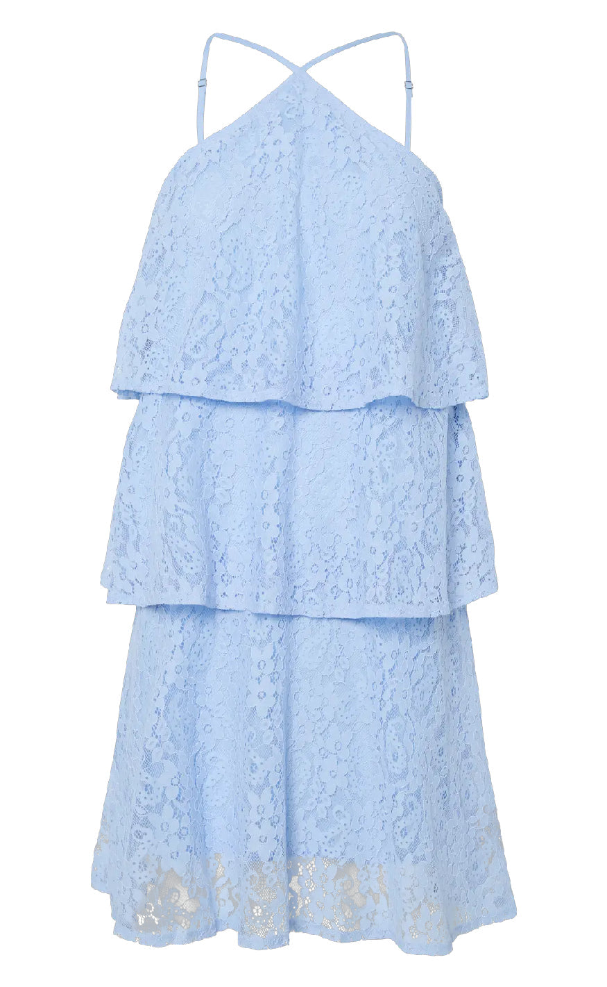 Pieces Kjole - Fenda - Cashmere Blue