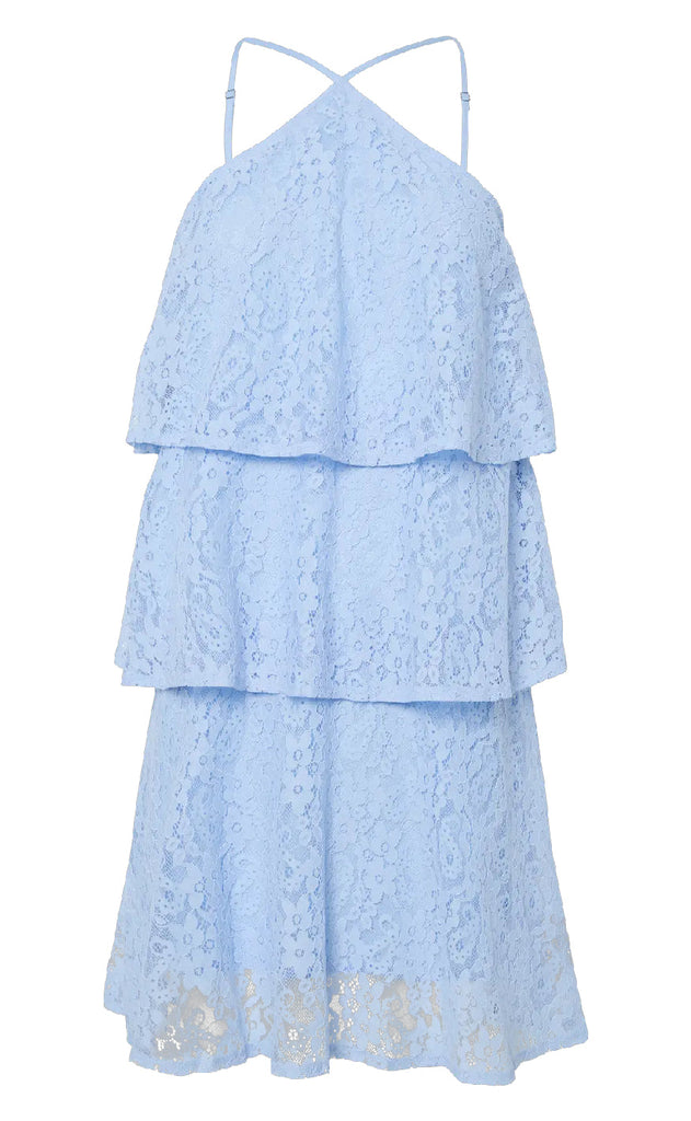 Pieces Kjole - Fenda - Cashmere Blue