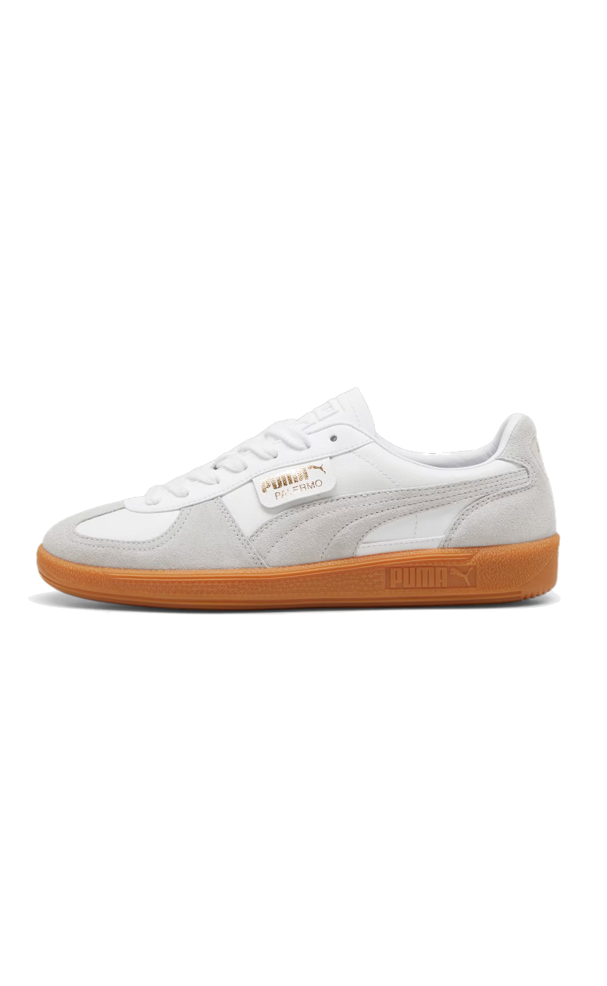 Puma Sneakers - Palermo - White-Glacial Gray-Gum