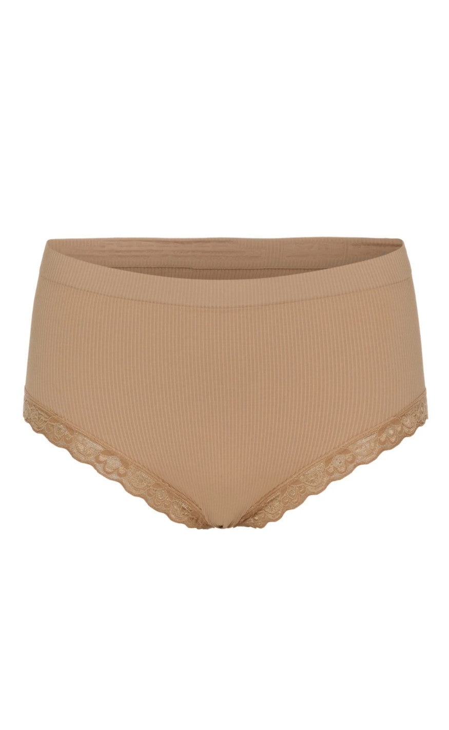 Tim & Simonsen Truse - Feline Rib Midi - Nudo