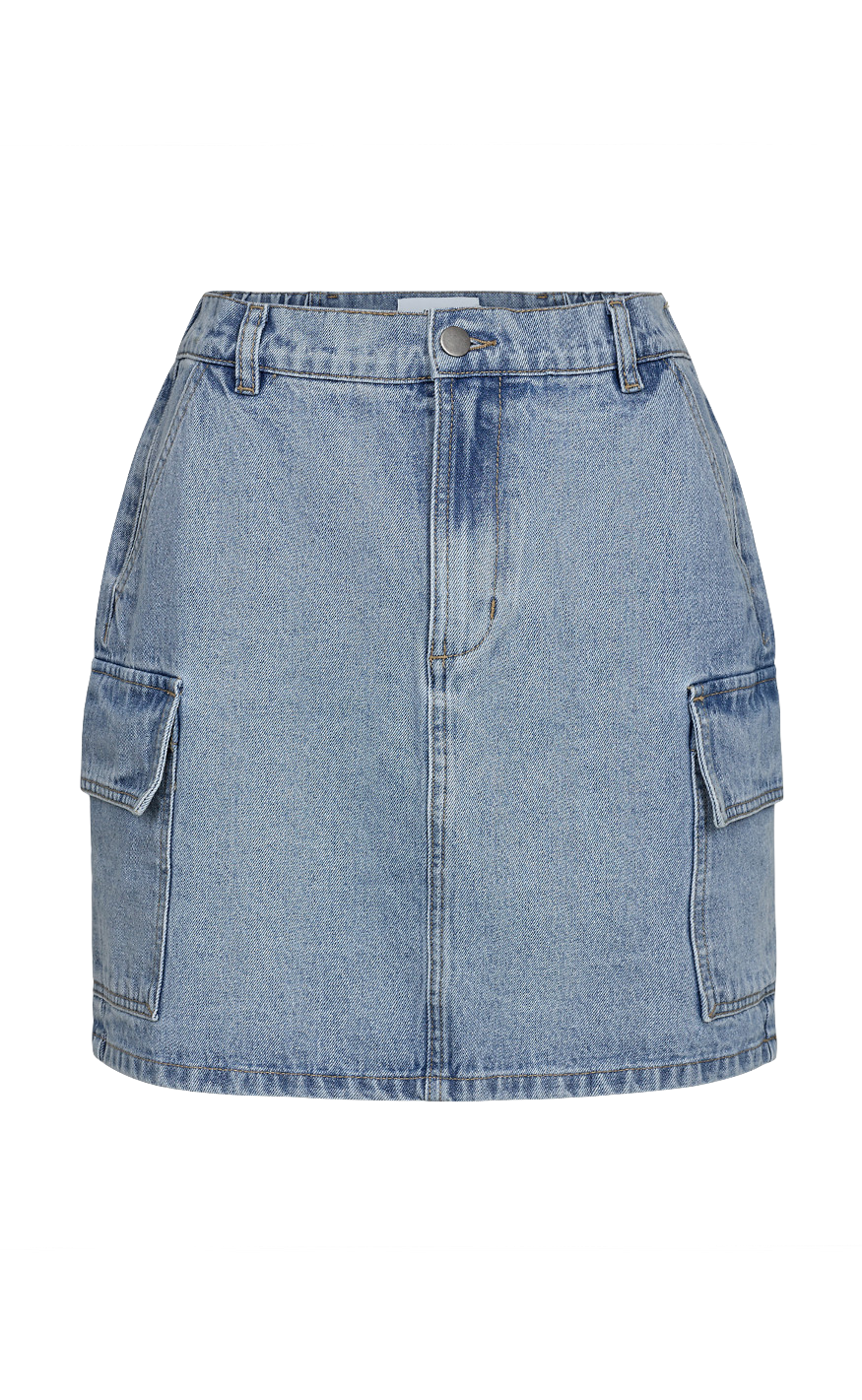 Moves Skjørt - Largus - Light Blue Denim