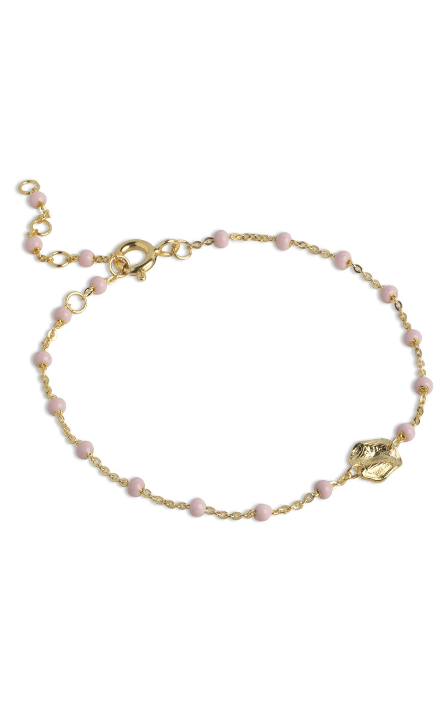 ENAMEL Copenhagen Armbånd - Lola Refined - Light Pink