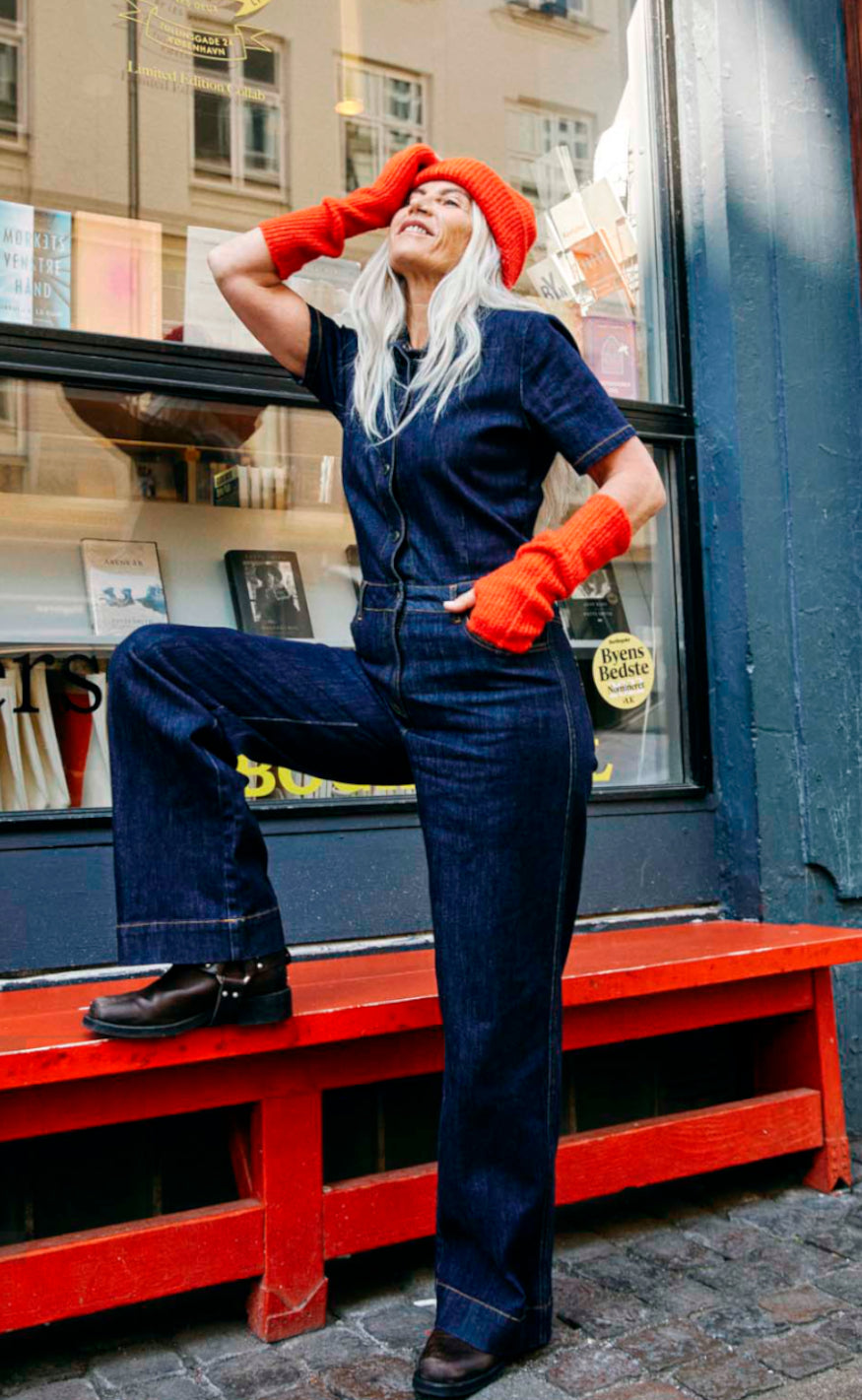 Freequent Jumpsuit - Filoy - Dark Blue
