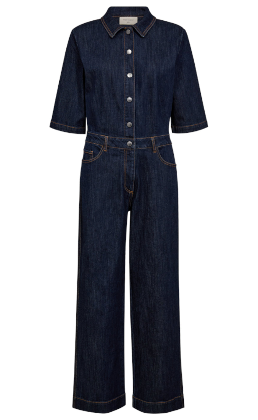 Freequent Jumpsuit - Filoy  - Dark Blue