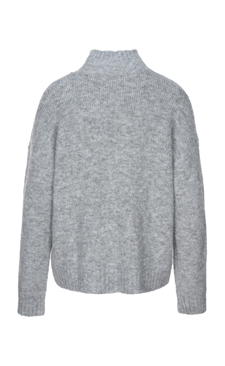 Luxzuz Genser - Kaia - Grey Melange