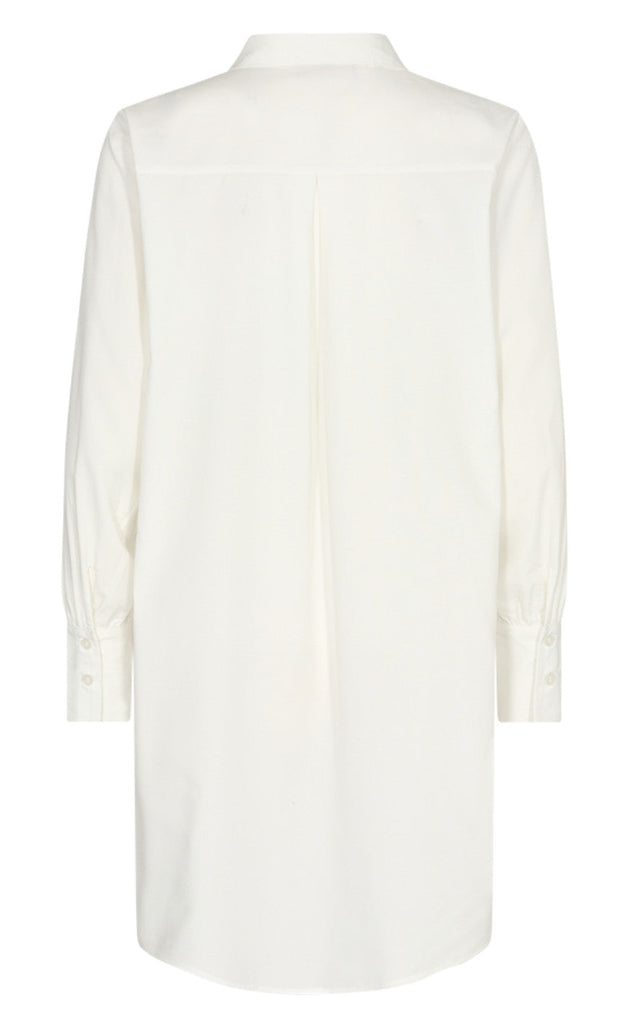 Freequent Skjorte - Flynn Long - Off White