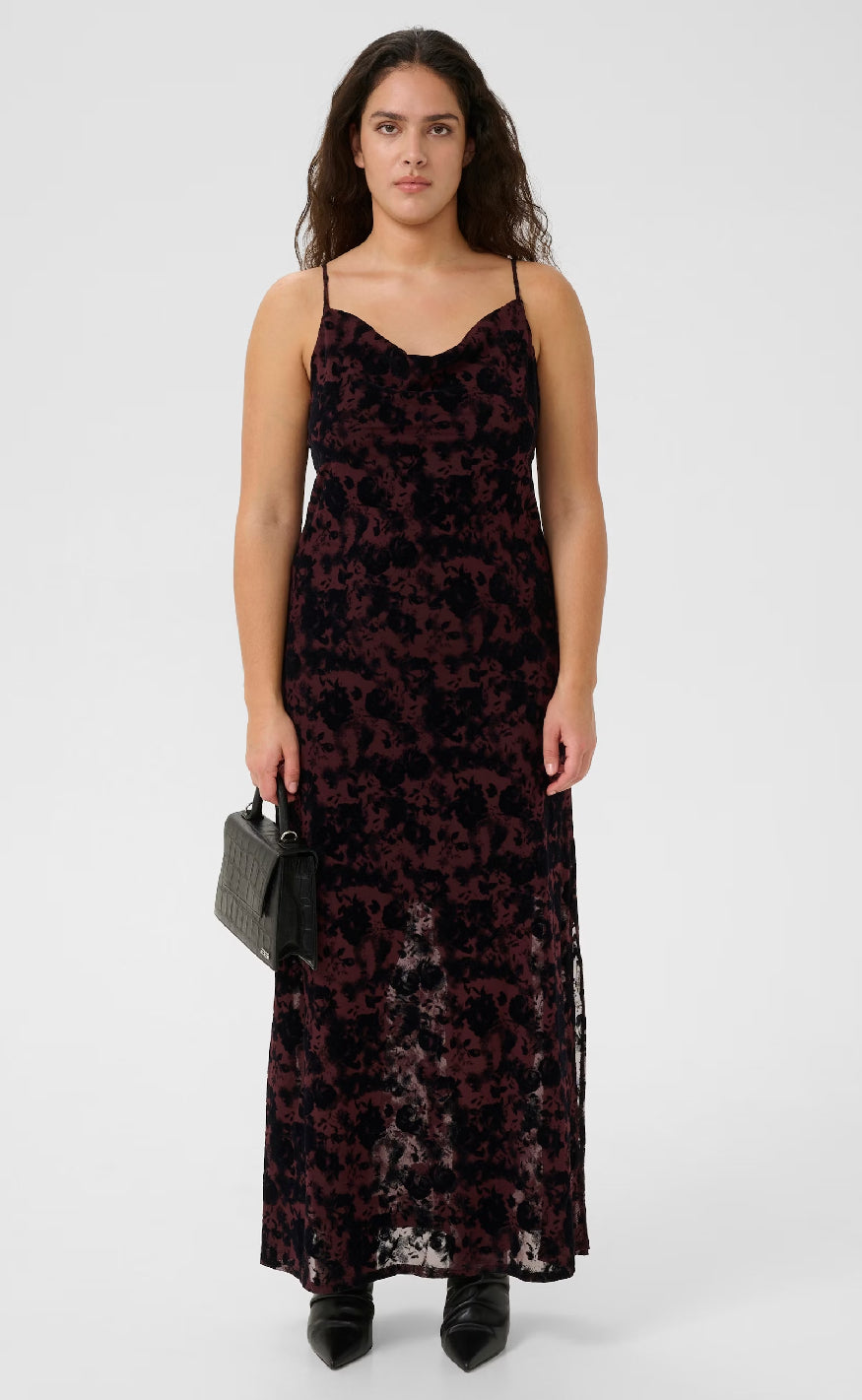 Gestuz Kjole - Flora - Aronia / Black