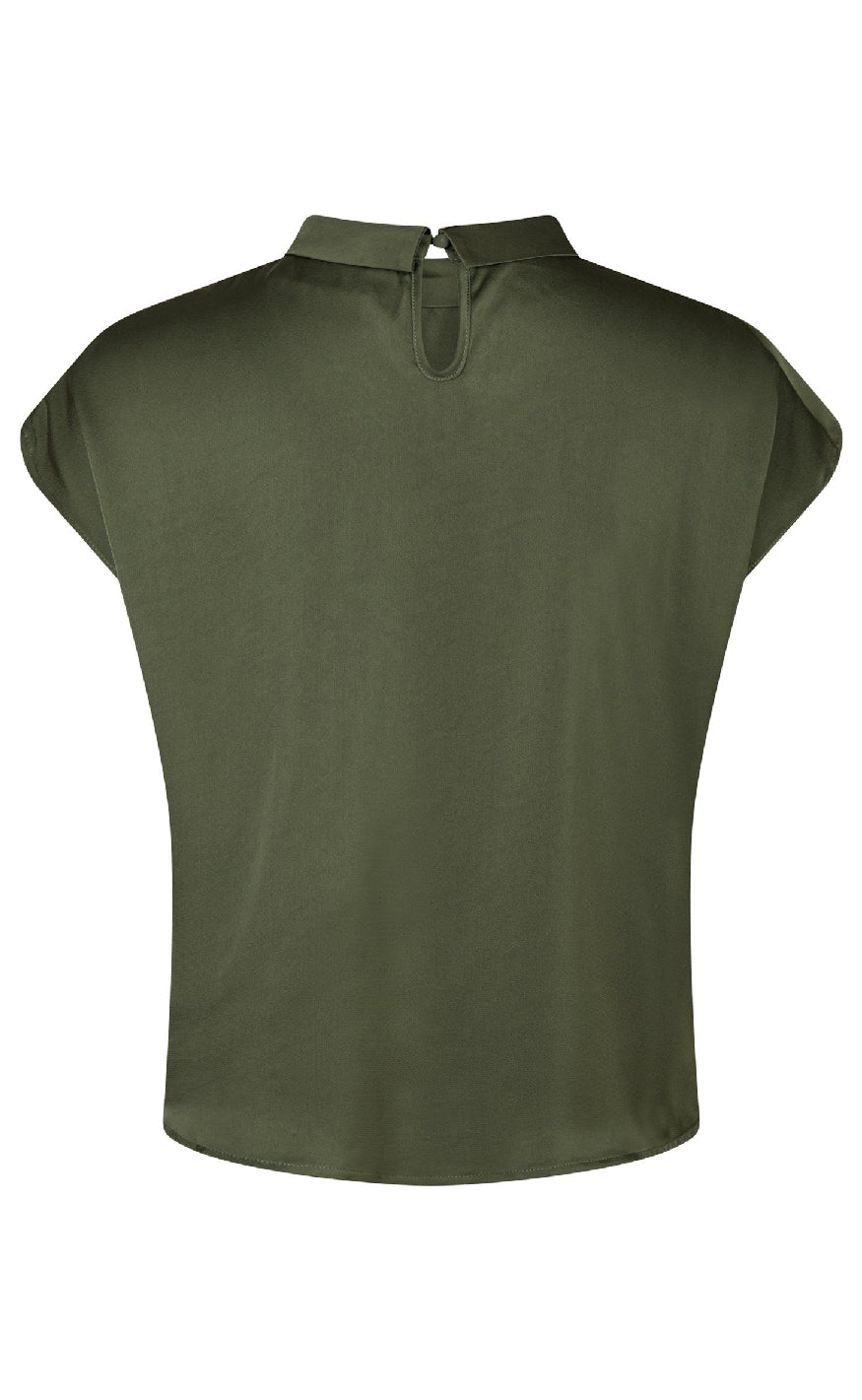 Neo Nour Topp - Fleur Drapy Satin - Army