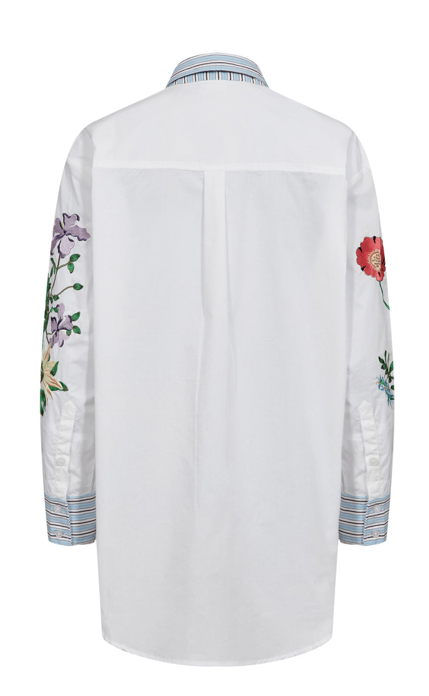 Nümph Skjorte - Florinda - Bright White