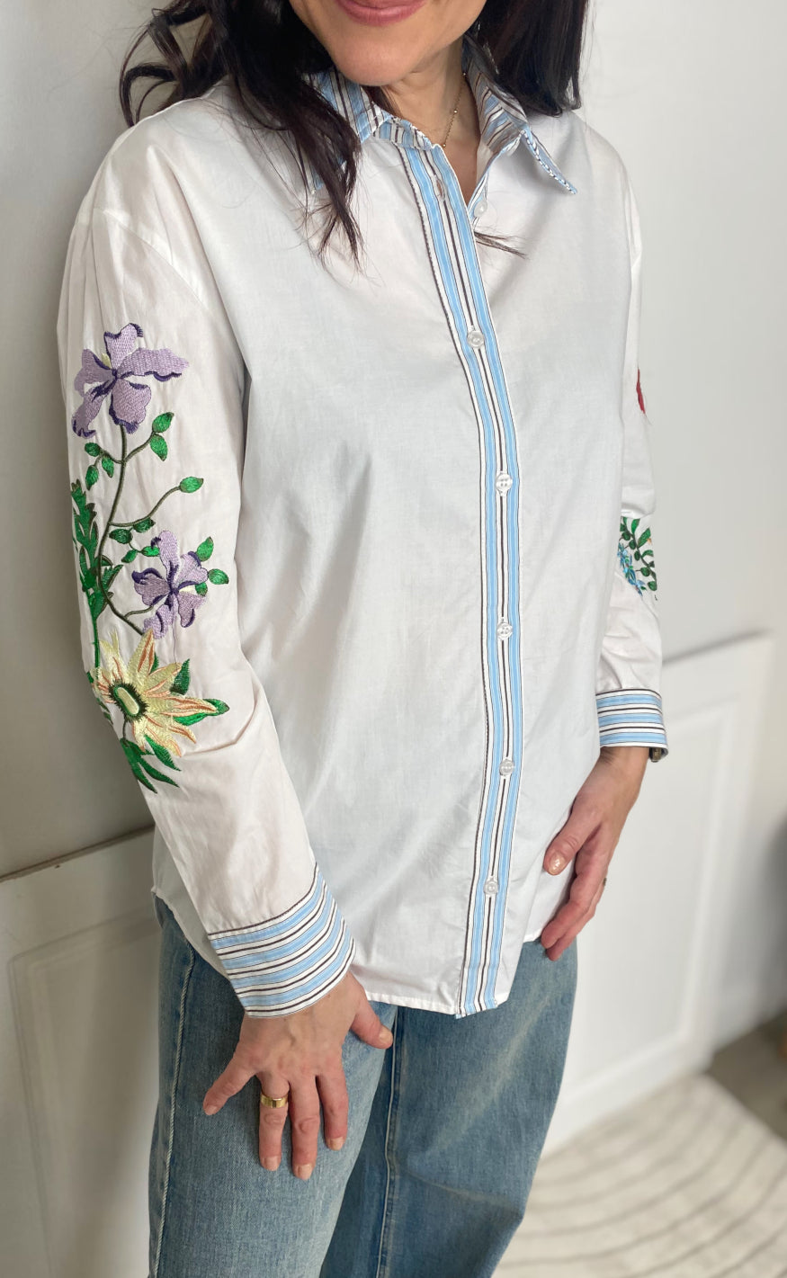 Nümph Skjorte - Florinda - Bright White