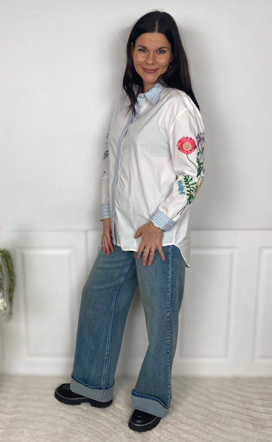 Nümph Skjorte - Florinda - Bright White