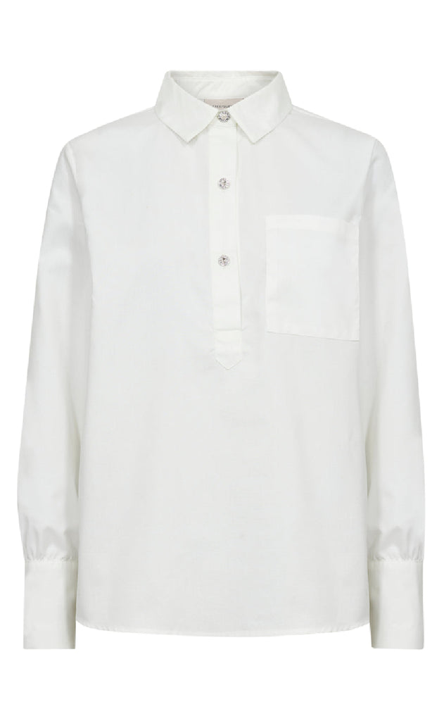 Freequent Skjorte - Flynn -SH - Off-white