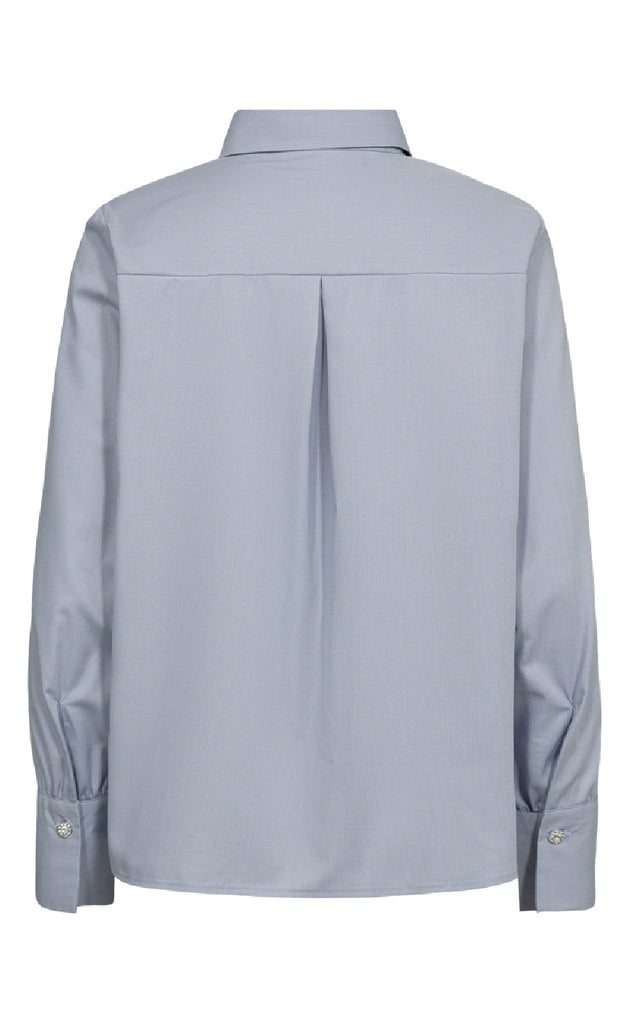 Freequent Skjorte - Flynn - Zen Blue