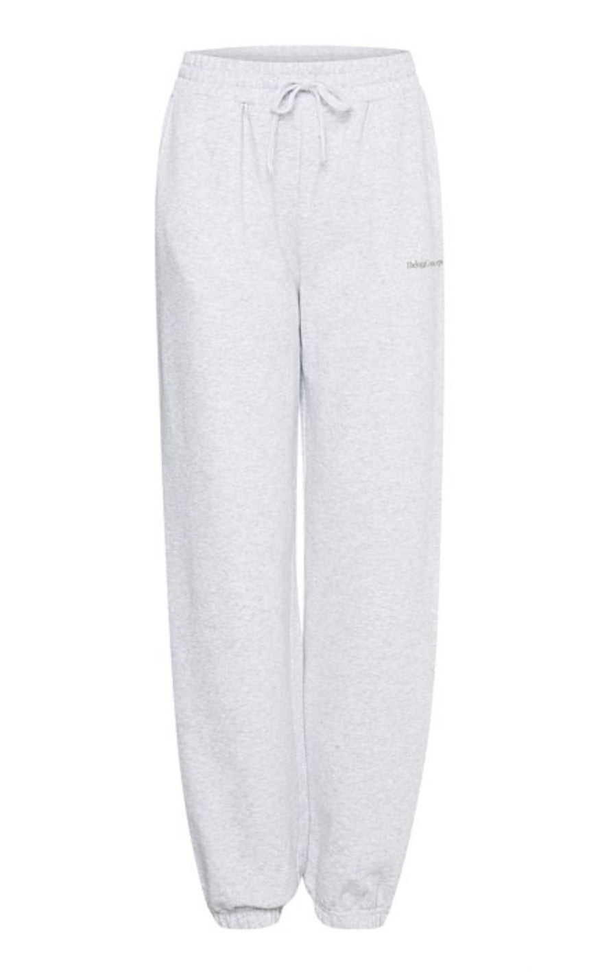 The Jogg Concept Sweatpants- Saja - Light Grey Melange