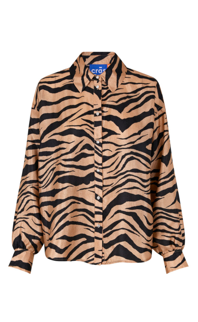 Cras Bluse - Gina - Zebra Almond