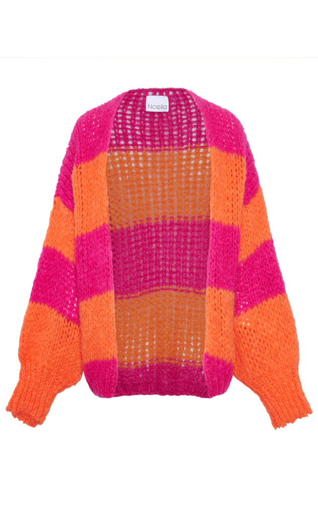 Noella Cardigan - Jagger - Orabel Pink Stripe