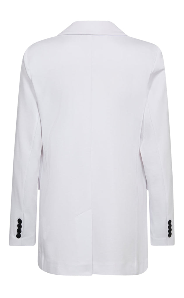 Freequent Jakke / Blazer - Nanni Structure - Brilliant White