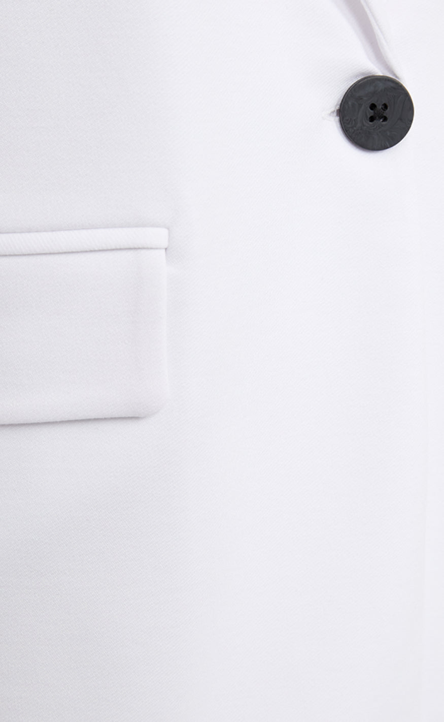 Freequent Jakke / Blazer - Nanni Structure - Brilliant White