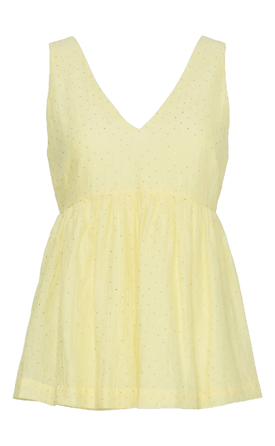 Pieces Topp - Falina - French Vanilla