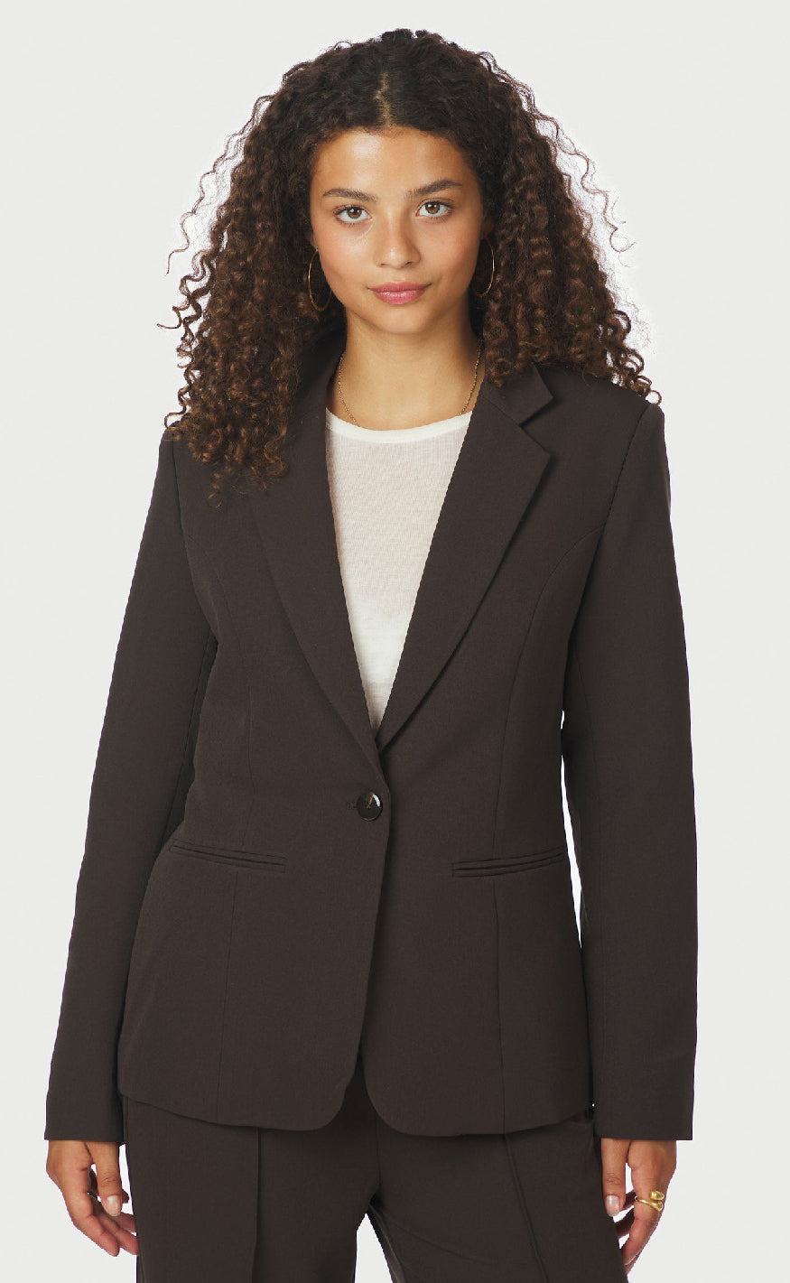 Neo Noir Blazer - Francine - Dark Brown