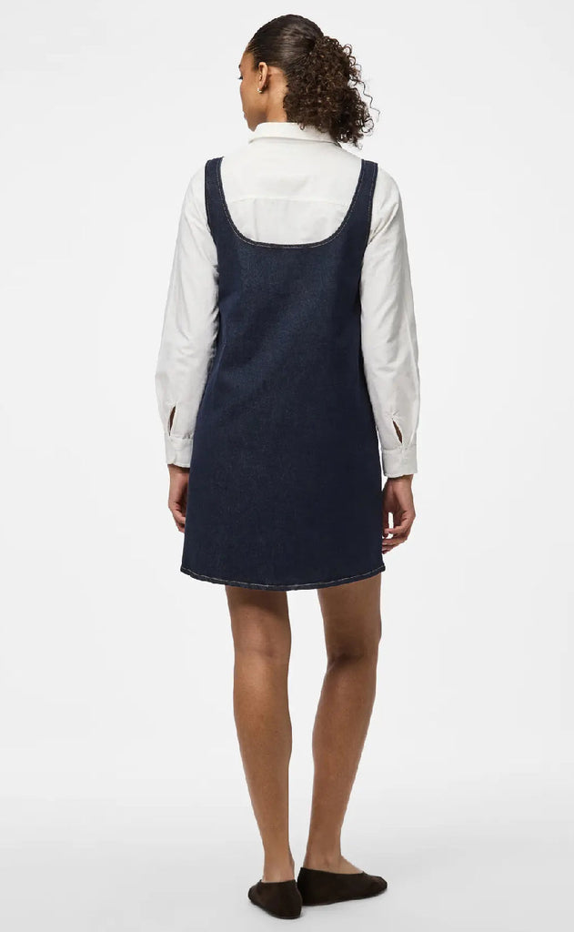 Pieces Kjole - Franna - Dark Blue Denim